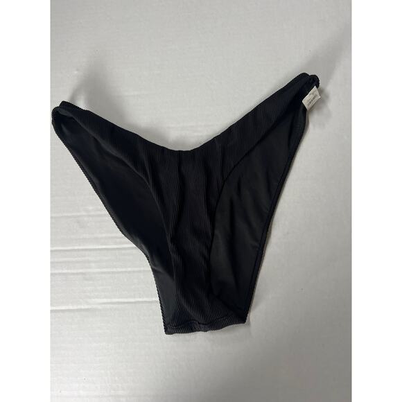 Aeries Black cheekiest Bikini Bottoms - Picture 1 of 4